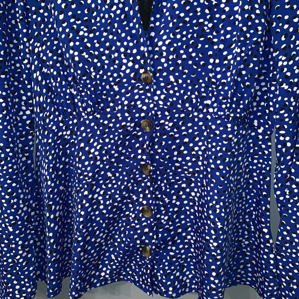 ASOS Button Up Tea Blouse - Picture 5 of 8
